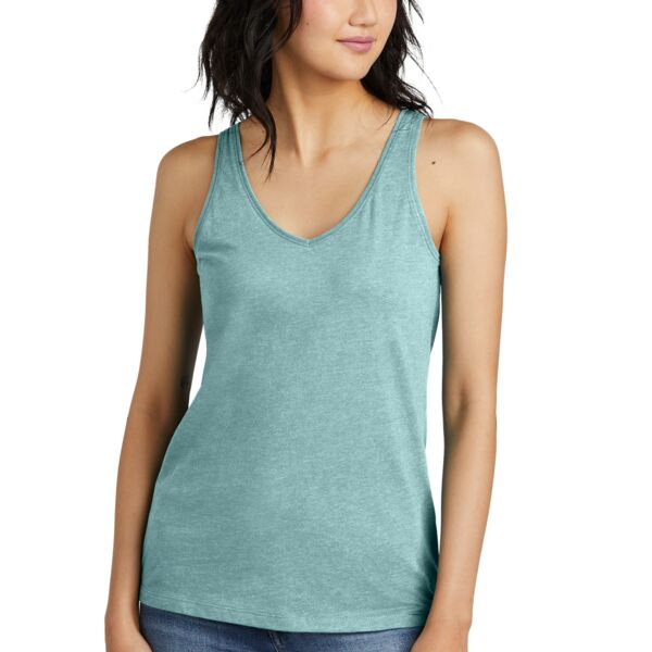 Women's Perfect Blend ® CVC V Neck Tank Thumbnail