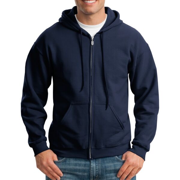 Heavy Blend Full Zip Hooded Sweatshirt Thumbnail
