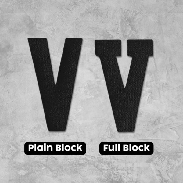 Tackle Twill Letters Thumbnail