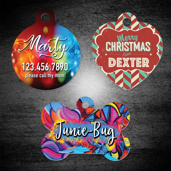 Blank Sublimatable Pet Tags Thumbnail