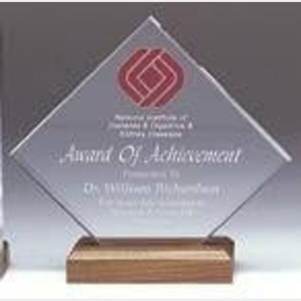 6" x 6" Diamond Acrylic (Base not included) Thumbnail