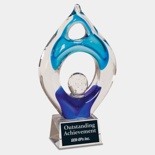 10 1/4" Winner Art Glass Thumbnail