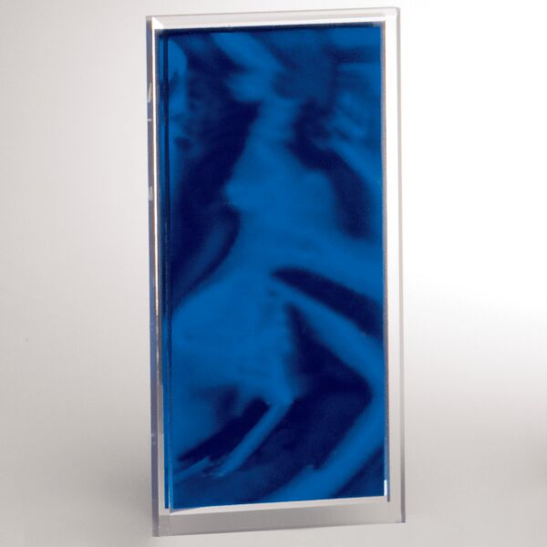5" x 7 1/2" Draped Satin Patterned Acrylic-Upright Only Thumbnail
