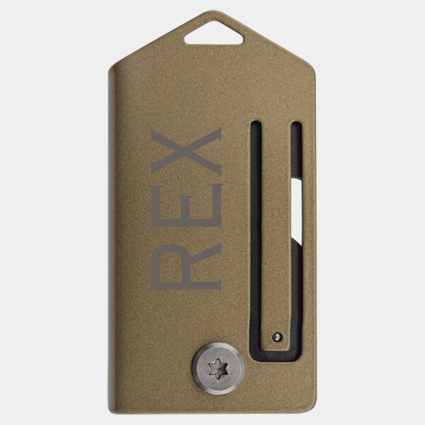 Bison River 2" Flat Dark Earth Everyday Carry Knife Thumbnail