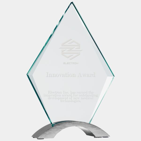 8 1/2" Diamond Cosmic Glass with Base Thumbnail