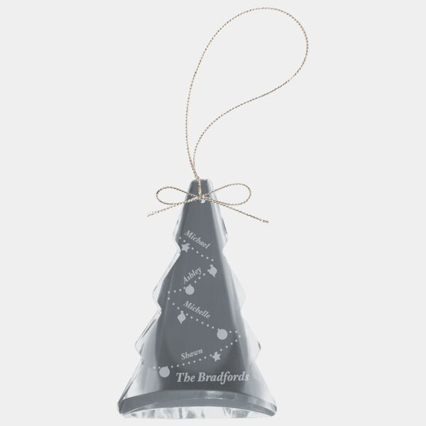 3" Crystal Tree Ornament Thumbnail