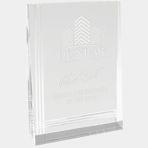 5" x 7" Crystal Wedge Thumbnail