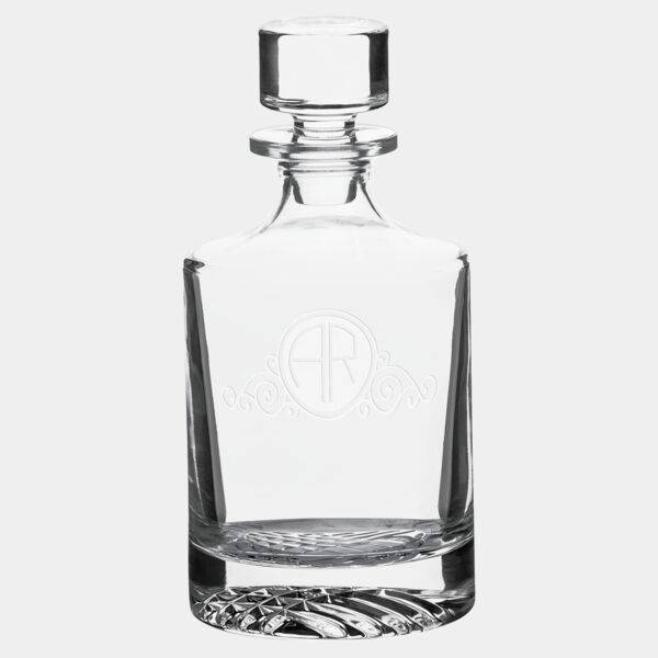 Polar Camel 850 mL Round Glass Decanter in Gift Box with Printed Paper Sleeve Thumbnail