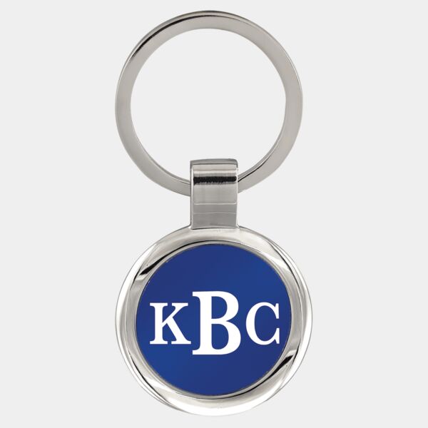 3" Laserable Round Keychain Thumbnail