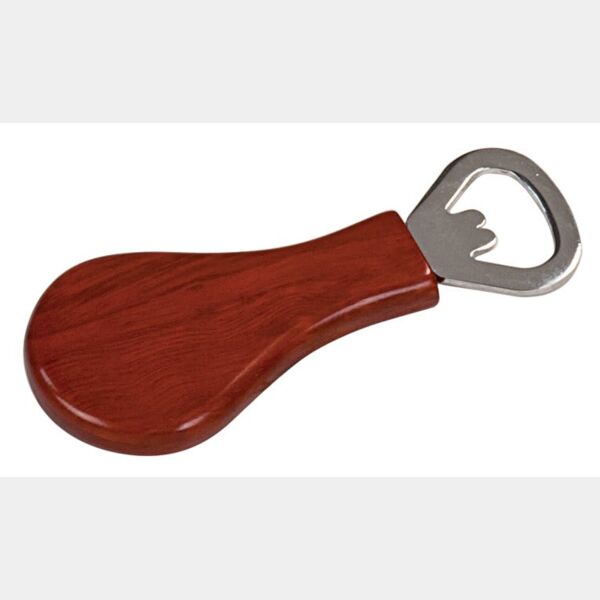 1 1/4" x 4" Finish Magnetic Pear-Shaped Bottle Opener Thumbnail