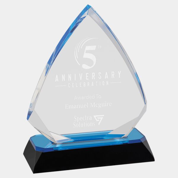 5 3/4" Arrow Diamond Corner Base Impress Acrylic Thumbnail