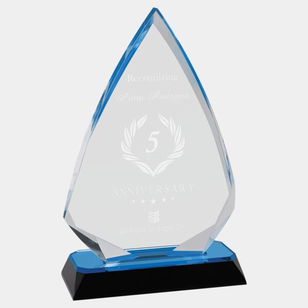 7 3/4" Arrow Diamond Corner Base Impress Acrylic Thumbnail