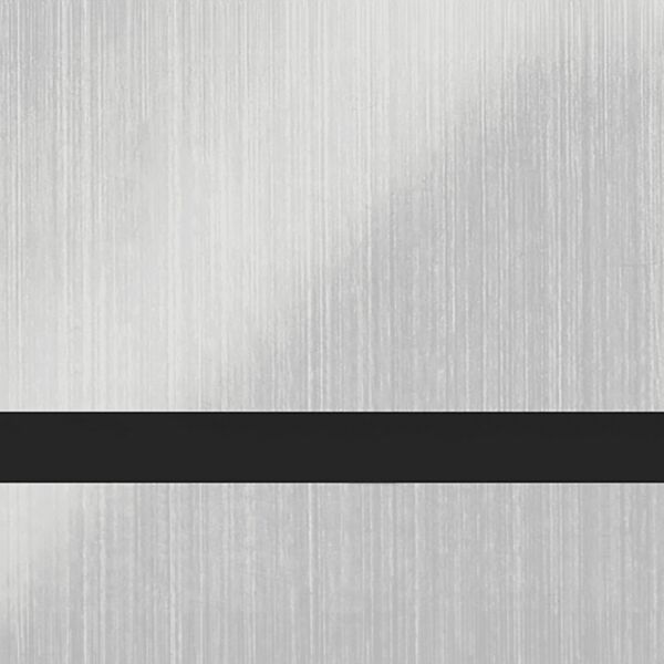 24X49 Duets Brushed Aluminum/ 1/8 Laser Indoor Metals Thumbnail