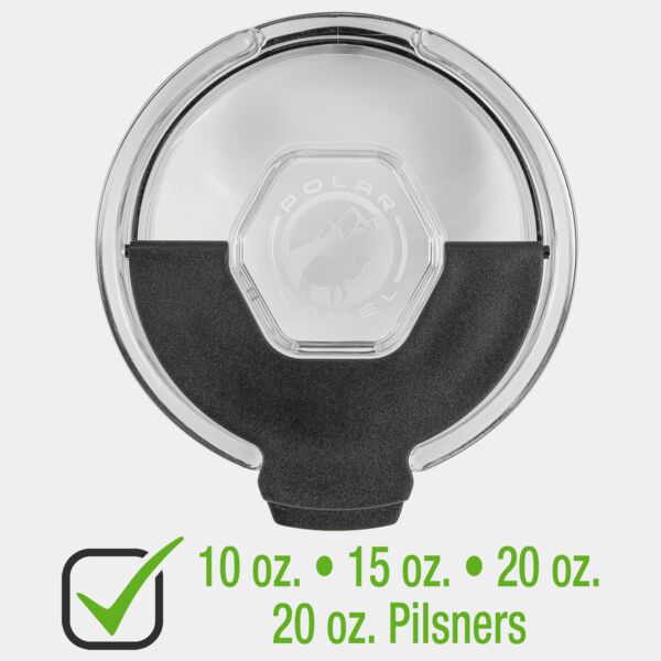 Snap Lid for 10, 15, 16, 20 oz. Polar Camel Tumblers or 20 oz. Pilsners Thumbnail