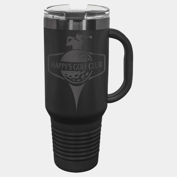 Polar Camel 40 oz. / Travel Mug with Handle & Straw Thumbnail