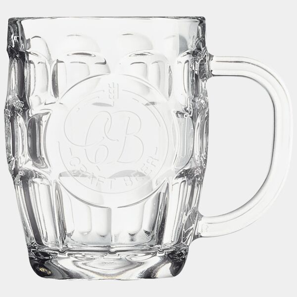 Polar Camel 20 oz. Beer Mug with Handle & Round Engraving Area Thumbnail