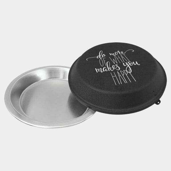 9" Aluminum Pie Pan with Lid Thumbnail