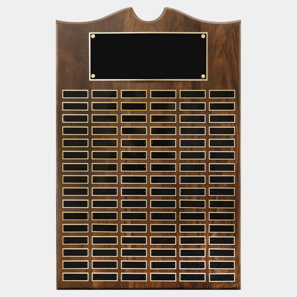 20" x 30" American Roster Plaque w/96 Plates Thumbnail