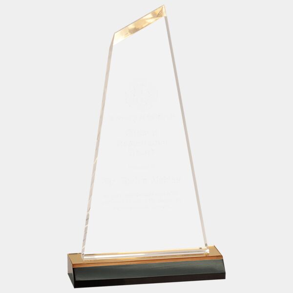 4 1/2" x 8" Reflection Optima Acrylic with 5" Mirror Base Thumbnail