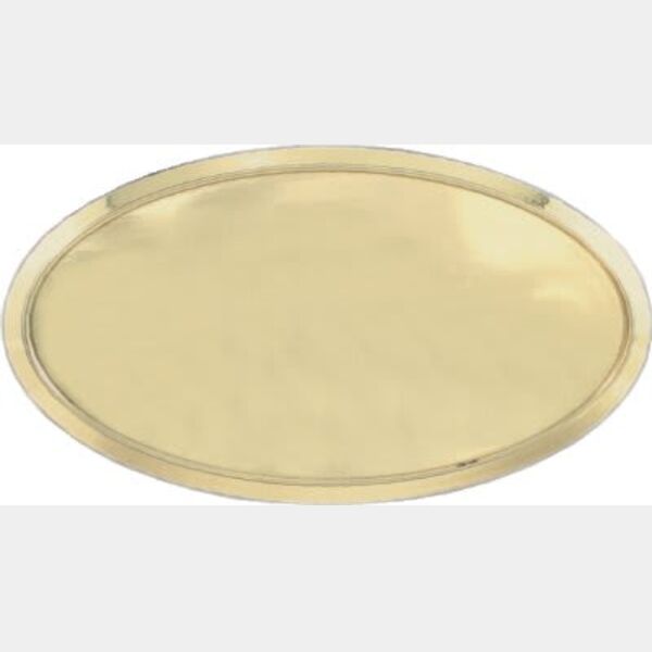 3" x 1 1/2" Oval Plastic Badge Frame Thumbnail