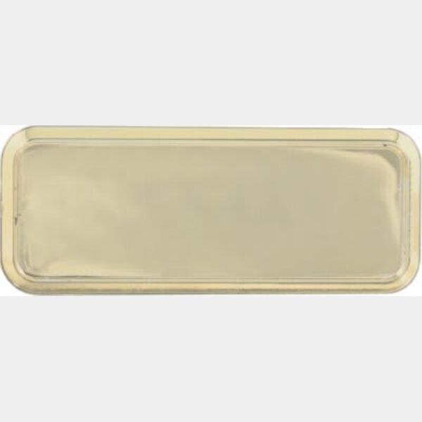 3" x 1" Round Corner Plastic Badge Frame Thumbnail