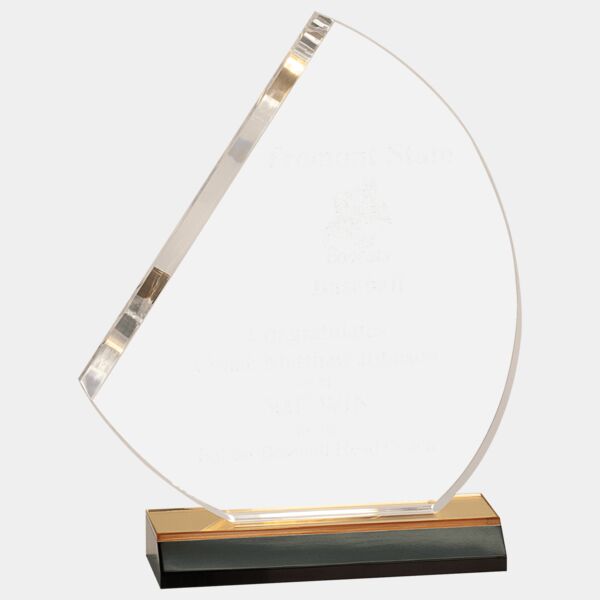 6 1/4" x 7 1/4" Reflection Sail Acrylic with 5 1/2" Mirror Base Thumbnail