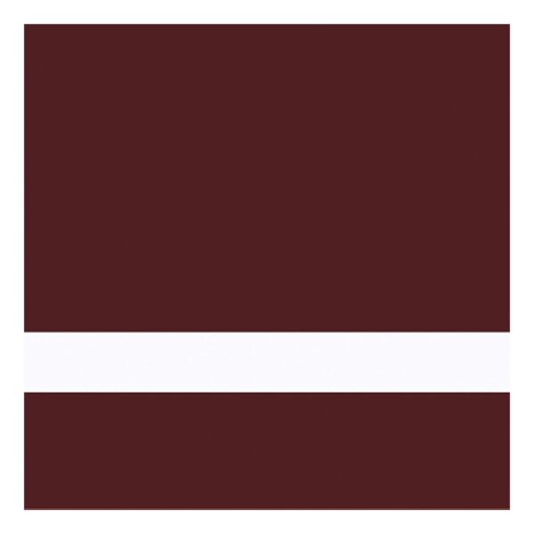 24" x 24" x 1/16" Matte Chocolate Brown/ Gemini Duets Selects Thumbnail