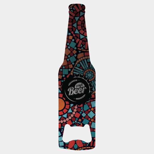1 7/16" x 5 3/4" Sublimatable Bottle Shaped Bottle Opener Thumbnail