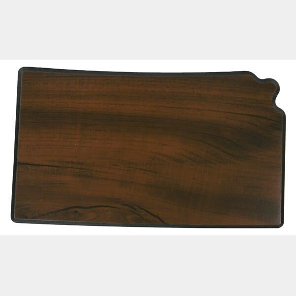 7 1/4" x 12 1/4" Finish Edge Kansas State Plaque Thumbnail
