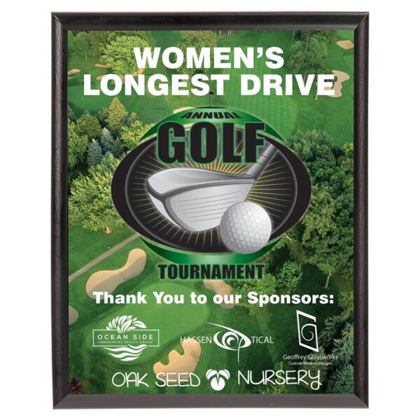 7" x 9" Unisub Sublimatable Plaque with Edge Thumbnail