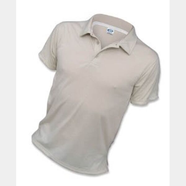 X-Small Sand Performance Short Sleeve Polo Thumbnail