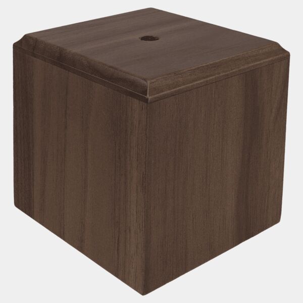 4" x 4" - Centerhole Countersunk Trophy Base Thumbnail