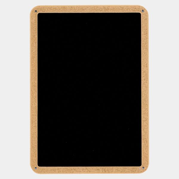 8 1/2" x 10" Brass Plated Steel Textured Plate with Border Thumbnail